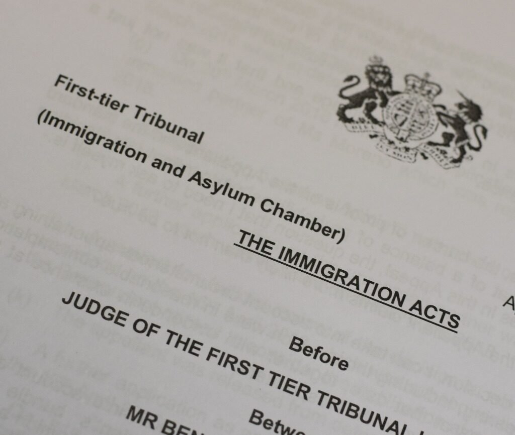 Asylum support and legal guidance documents for UK protection and refugee status applications